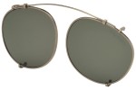 Okulary przeciwsłoneczne Tom Ford FT5294-CL 29R Polarized Okrągłe Złote