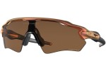 Okulary przeciwsłoneczne Oakley Radar EV XS Path OJ9001-29 Pojedyncze | Shield Brązowe