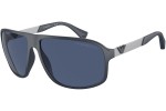 Okulary przeciwsłoneczne Emporio Armani EA4029 508880 Pilotki (Aviator) Czarne