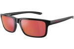Okulary przeciwsłoneczne Arnette Mwamba AN4322 27536Q Prostokątne Czarne