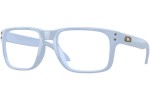 Okulary korekcyjne Oakley Holbrook RX OX8156-13 Kwadratowe Niebieskie