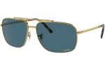 Okulary przeciwsłoneczne Ray-Ban RB3796 9196S2 Polarized Pilotki (Aviator) Złote