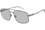 Okulary przeciwsłoneczne Emporio Armani EA2139 300387 Pilotki (Aviator) Srebrne