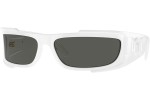 Okulary przeciwsłoneczne Versace VE4446 314/87 Prostokątne Białe