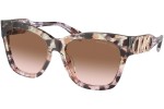 Okulary przeciwsłoneczne Michael Kors Empire Square MK2182U 334513 Kocie oczy Havana