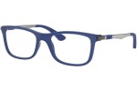 Okulary korekcyjne Ray-Ban Junior RY1549 3655 Kwadratowe Niebieskie