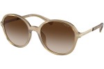 Okulary przeciwsłoneczne Ralph by Ralph Lauren RA5297U 600413 Okrągłe Brązowe