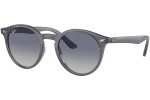 Okulary przeciwsłoneczne Ray-Ban Junior RJ9064S 71344L Okrągłe Szare