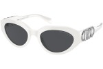 Okulary przeciwsłoneczne Michael Kors Empire Oval MK2192 310087 Nieregularny Białe