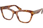 Okulary korekcyjne Miu Miu MU03UV 4BW1O1 Kocie oczy Havana