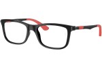Okulary korekcyjne Ray-Ban Junior RY1549 3941 Kwadratowe Czarne