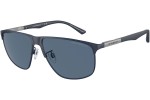 Okulary przeciwsłoneczne Emporio Armani EA2094 301880 Kwadratowe Niebieskie