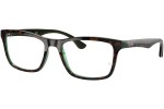 Okulary korekcyjne Ray-Ban RX5279 5974 Kwadratowe Havana