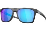 Okulary przeciwsłoneczne Oakley Leffingwell OO9100-12 Kwadratowe Czarne