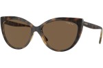 Okulary przeciwsłoneczne Vogue Eyewear VO5484S W65673 Kocie oczy Havana