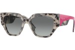 Okulary przeciwsłoneczne Vogue Eyewear VO5409S 307611 Kwadratowe Havana