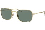 Okulary przeciwsłoneczne Ray-Ban RB3706 001/O9 Prostokątne Złote