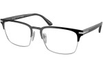 Okulary korekcyjne Prada PR58ZV 1AB1O1 Prostokątne Czarne