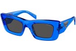 Okulary przeciwsłoneczne Prada PR13ZS 18M5S0 Kocie oczy Niebieskie