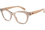Okulary korekcyjne Emporio Armani EA3162 5850 Kocie oczy Brązowe
