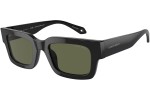Okulary przeciwsłoneczne Giorgio Armani AR8184U 587558 Polarized Prostokątne Czarne