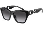 Okulary przeciwsłoneczne Emporio Armani EA4203U 50178G Kocie oczy Czarne