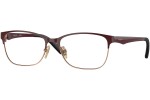 Okulary korekcyjne Vogue Eyewear VO3940 5170 Kwadratowe Brązowe