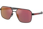 Okulary przeciwsłoneczne Prada Linea Rossa PS55WS 1BO10A Pilotki (Aviator) Czarne