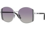 Okulary przeciwsłoneczne Vogue Eyewear VO4267S 323/8J Polarized Nieregularny Srebrne