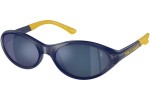 Okulary przeciwsłoneczne Polo Ralph Lauren PH4197U 588655 Owalne Niebieskie