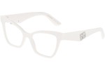 Okulary korekcyjne Dolce & Gabbana DG3369 3312 Kocie oczy Białe