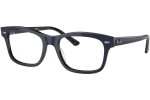 Okulary korekcyjne Ray-Ban Mr Burbank RX5383 8283 Kwadratowe Niebieskie