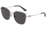 Okulary przeciwsłoneczne Dolce & Gabbana DG2293 05/87 Nieregularny Srebrne