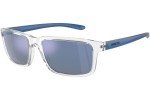 Okulary przeciwsłoneczne Arnette Mwamba AN4322 275522 Polarized Prostokątne Przezroczyste