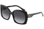 Okulary przeciwsłoneczne Dolce & Gabbana Timeless Collection DG4385 32888G Kwadratowe Czarne