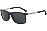 Okulary przeciwsłoneczne Emporio Armani EA4058 547487 Kwadratowe Niebieskie