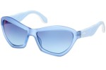 Okulary przeciwsłoneczne Adidas Originals OR0095 26X Kocie oczy Niebieskie