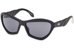 Okulary przeciwsłoneczne Adidas Originals OR0095 02A Kocie oczy Czarne