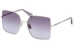 Okulary przeciwsłoneczne Max Mara MM0062-H 16W Oversize Srebrne