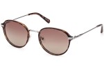 Okulary przeciwsłoneczne Guess GU00068 52H Polarized Okrągłe Havana