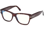 Okulary korekcyjne Tom Ford FT5878-B 052 Kwadratowe Havana