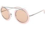 Okulary przeciwsłoneczne Emporio Armani EA2104 332773 Okrągłe Różowe