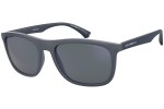 Okulary przeciwsłoneczne Emporio Armani EA4158 587125 Kwadratowe Niebieskie