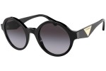 Okulary przeciwsłoneczne Emporio Armani EA4153 50178G Okrągłe Czarne