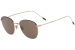 Okulary przeciwsłoneczne Giorgio Armani AR6048 301173 Kwadratowe Brązowe