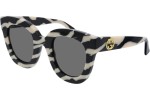 Okulary przeciwsłoneczne Gucci GG0116S 012 Kocie oczy Wielokolorowe