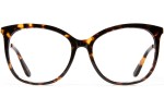 szemüvegeinket Kohe by eyerim Andrea Havana blue-light [non-prescription] Cat Eye Havana