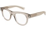 Okulary korekcyjne Saint Laurent SL571 OPT 004 Okrągłe Beżowe
