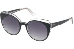 Okulary przeciwsłoneczne Guess GU7591 03B Kocie oczy Czarne