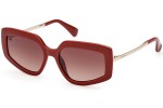 Okulary przeciwsłoneczne Max Mara Design 7 MM0069 66F Nieregularny Czerwone